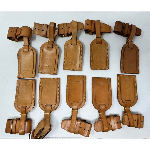 Louis Vuitton Other - Authentic Louis Vuitton Poignet vachetta leather luggage tag